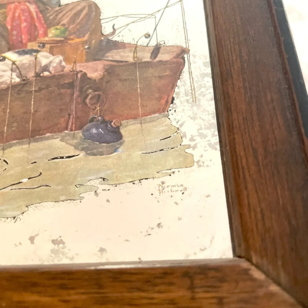 Norman Rockwell Glassiques Mirror Picture